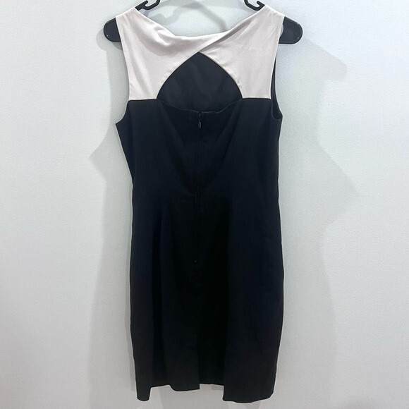 H&M black and white cutout sheath dress size 10 - Picture 7 of 10